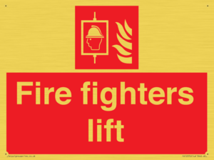 Fire fighters lift